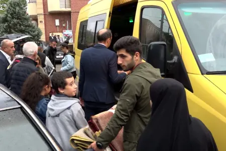 Daha 25 ailə Ağalıya köçürüldü - ÖZƏL VİDEO
