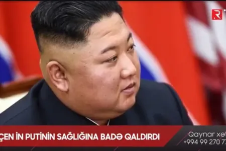 Kim Çen İn Putinin sağlığına badə qaldırdı- - VİDEO