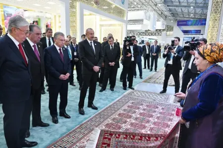 Prezident İlham Əliyev Düşənbədə “EKSPO Mərkəzi Asiya 2023” sərgisi ilə - TANIŞ OLDU - FOTOLAR
