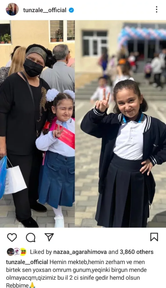 "Toppuş bacı" ilə bağlı KƏDƏRLİ PAYLAŞIM - FOTO