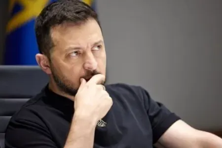 Zelenski evini satır