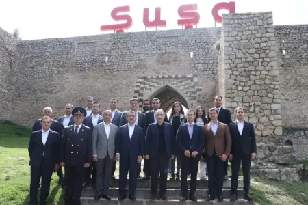 Xarici ölkələrin Baş prokurorları Şuşa və Füzuliyə - SƏFƏR ETDİLƏR - VİDEO