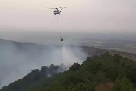Türkiyədə helikopter qəzaya uğradı