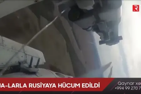 PUA-larla Rusiyaya hücum edildi- - VİDEO