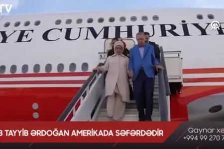 Rəcəb Tayyib Ərdoğan Amerikada səfərdədir- - VİDEO