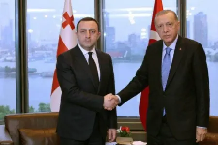 Ərdoğan Qaribaşvili ilə Cənubi Qafqazdakı vəziyyəti - müzakirə etdi