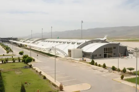 İraqda hava limanına PUA-larla hücum edilib- - VİDEO