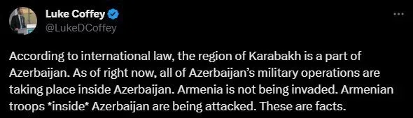 "Ermənistan işğal olunmur" - Koffi