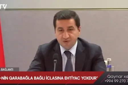 "BMT-nin Qarabağla bağlı iclasına ehtiyac yoxdur" - VİDEO