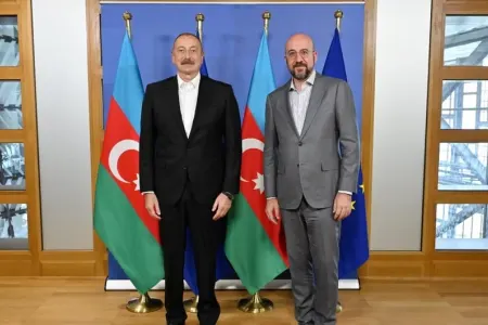 Şarl Mişel Prezident İlham Əliyevə zəng edib