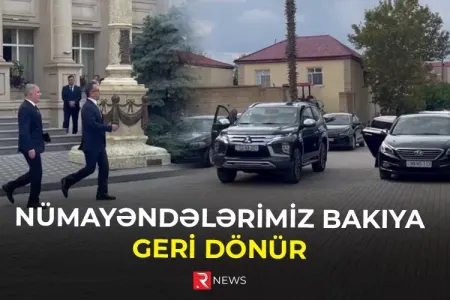 Nümayəndələrimiz Bakıya geri dönür - RTV ÖZƏL