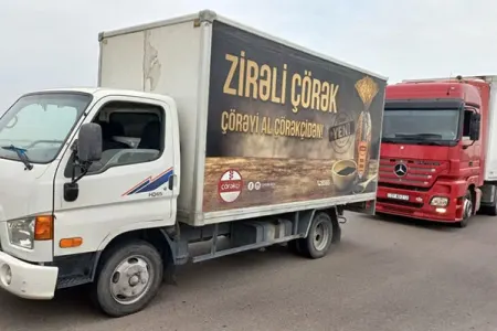 Azərbaycan Qarabağdakı erməni əhaliyə ərzaq - GÖNDƏRİR - VİDEO