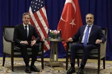 Hakan Fidan Blinkenlə görüşüb - -VİDEO