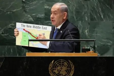 Netanyahunun BMT-dəki çıxışına Fələstindən - CAVAB