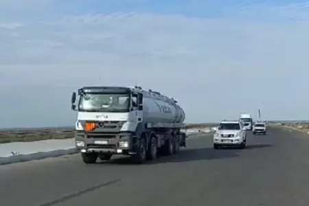 Ağdamdan Xankəndiyə yanacaq - GÖNDƏRİLDİ - VİDEO