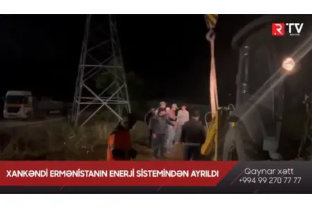 Xankəndi Azərbaycan enerji sisteminə - QOŞULDU - VİDEO