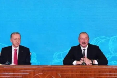 İlham Əliyev və Ərdoğan mətbuata bəyanatla çıxış ediblər