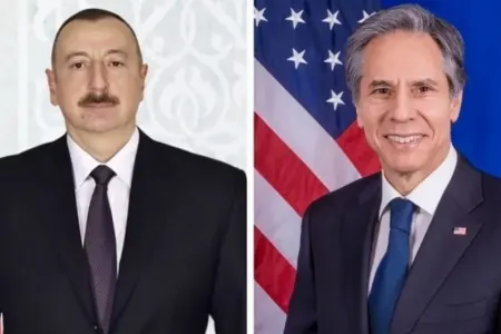 Prezident İlham Əliyev Blinkenlə Qarabağdakı vəziyyəti - MÜZAKİRƏ ETDİ