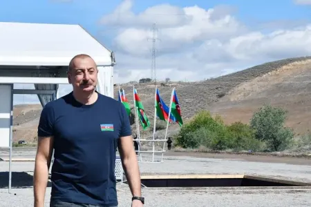 İlham Əliyev Cəbrayıl rayonuna səfər edib