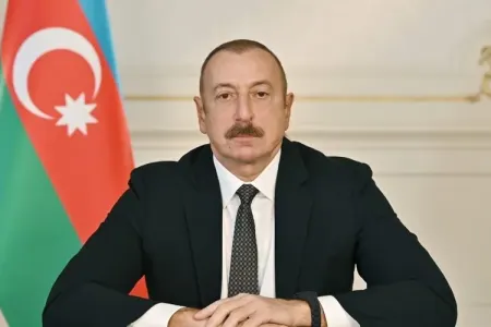 Prezident Cəbrayılda inzibati binanın təməlini - QOYDU