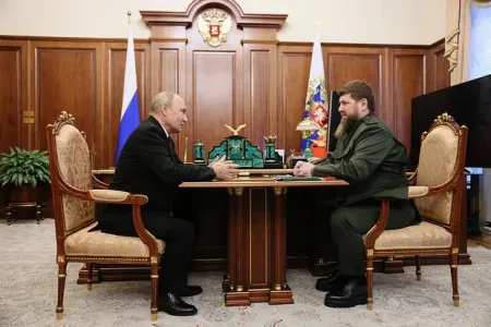 Putin Kadırovla görüşdü