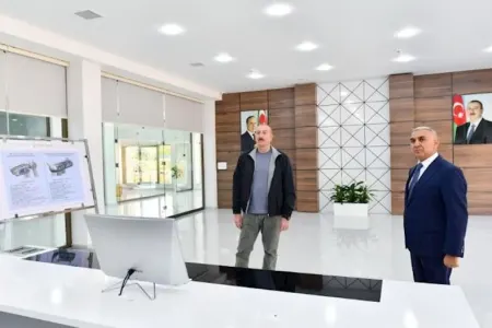 Prezident Cəbrayılda açılış etdi - — FOTO (YENİLƏNİB )