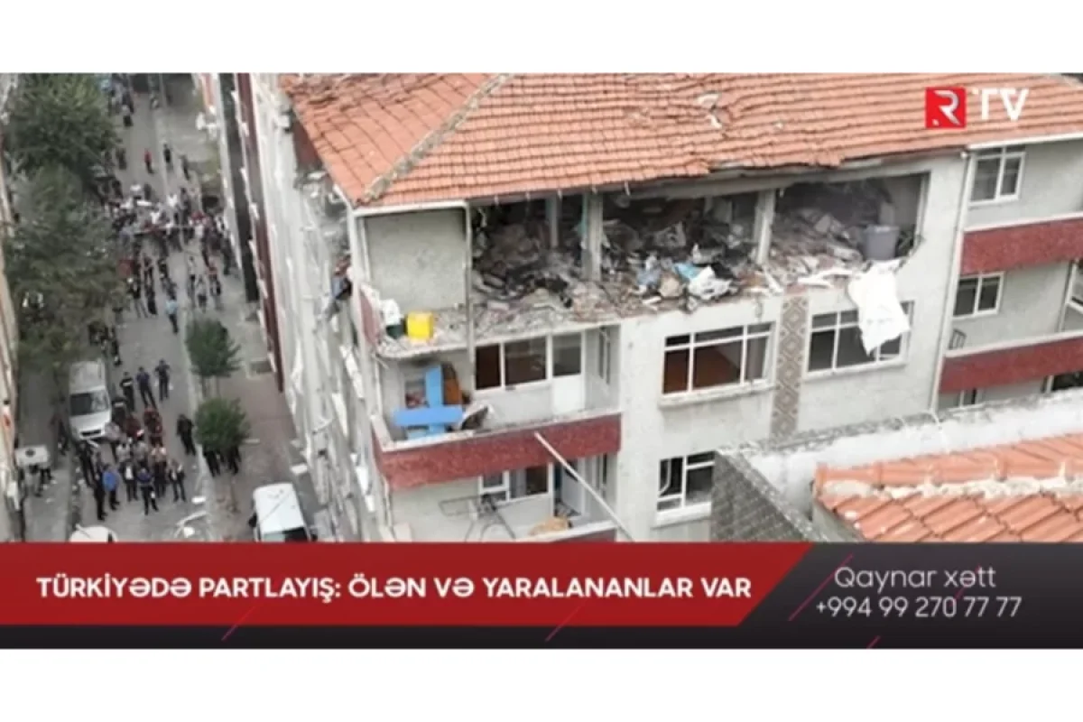 Türkiyədə partlayış: - Ölən və yaralananlar var - VİDEO
