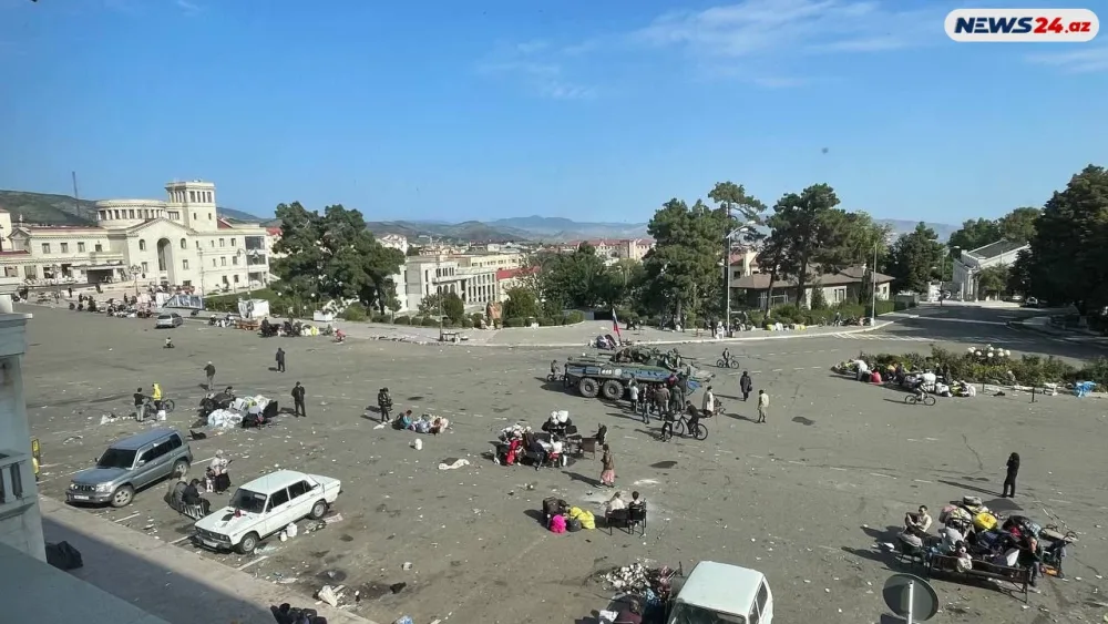 Ermənilərin Xankəndində daha bir VƏHŞİLİYİ - FOTO