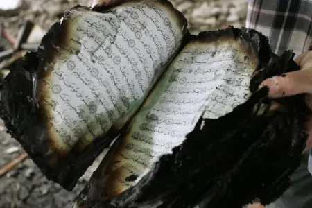 İsveçdə “Quran” yenidən - yandırıldı
