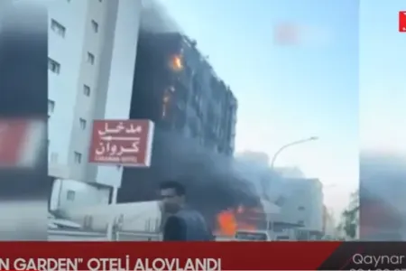 "Hilton Garden" oteli - ALOVLANDI - VİDEO