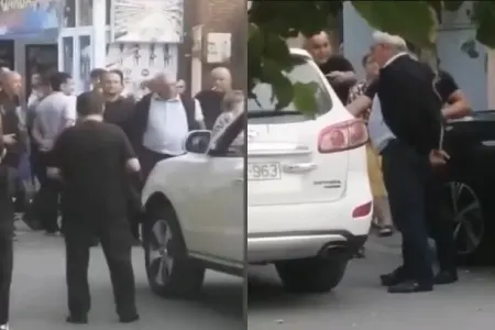 Bakıda məktəb yaxınlığında - DƏHŞƏT: qoca kişi azyaşlı qıza... - VİDEO