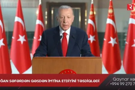 Ərdoğan səfərdən qəsdən imtina etdiyini təsdiqlədi - -VİDEO
