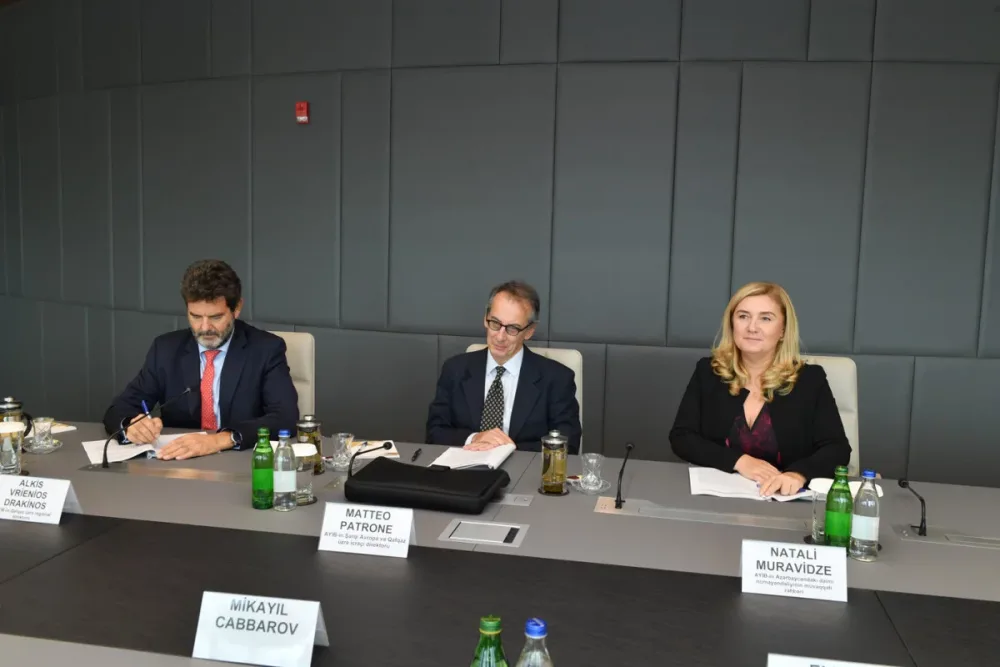 Nazir Matteo Patrone ilə görüşdü - FOTO