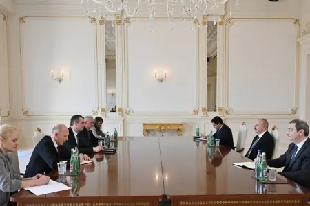 Prezident İlham Əliyev Serbiya Milli Assambleyasının sədrini qəbul - ETDİ
