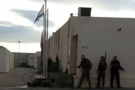 İsrailin Sderot şəhərində, küçə döyüşləri - VİDEO