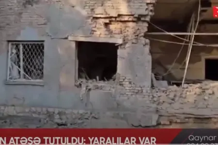 Xerson atəşə tutuldu: - YARALILAR VAR - VİDEO