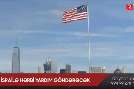 ABŞ İsrailə hərbi yardım göndərəcək - -VİDEO
