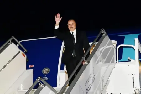 Prezident İlham Əliyevin Gürcüstana işgüzar səfəri başa çatıb