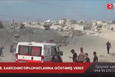 İsrail xaricdəki diplomatlarına göstəriş verdi - -VİDEO