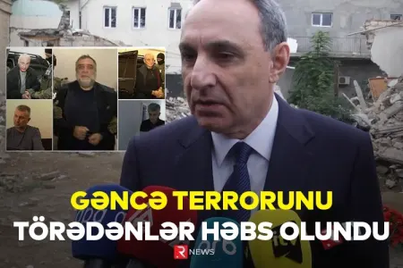 Gəncə terrorunu törədənlər həbs olundu - RTV VİDEO