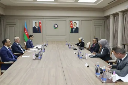 Baş nazir Abdullah Azvar Anasla görüşdü