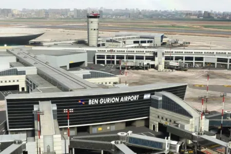 HƏMAS yenidən Ben Qurion hava limanını - ATƏŞƏ TUTDU