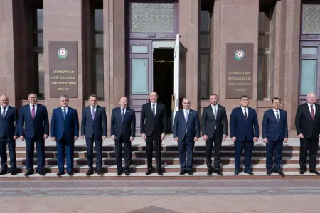 Prezident MDB dövlətlərinin nümayəndələrini - qəbul etdi