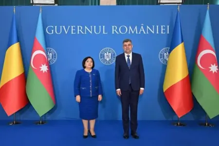 Sahibə Qafarova Rumıniyanın Baş naziri ilə - GÖRÜŞDÜ