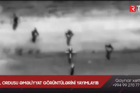 İsrail ordusu əməliyyat görüntülərini yayımlayıb