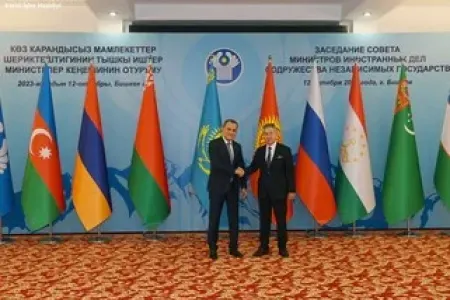 Ceyhun Bayramov MDB XİN Şurasının iclasında iştirak edib