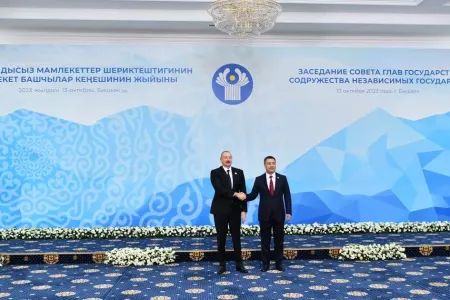 Prezident Bişkekdə iclasda iştirak etdi - FOTO/VİDEO - YENİLƏNDİ