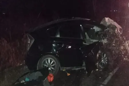 Polis kapitanı "Prius"la qəza törətdi - ÖLƏNLƏR VAR- FOTO