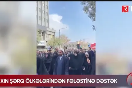 Yaxın Şərq ölkələrindən Fələstinə dəstək - -VİDEO