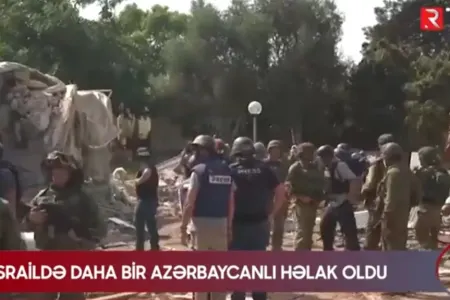 İsraildə daha bir azərbaycanlı həlak oldu - -VİDEO